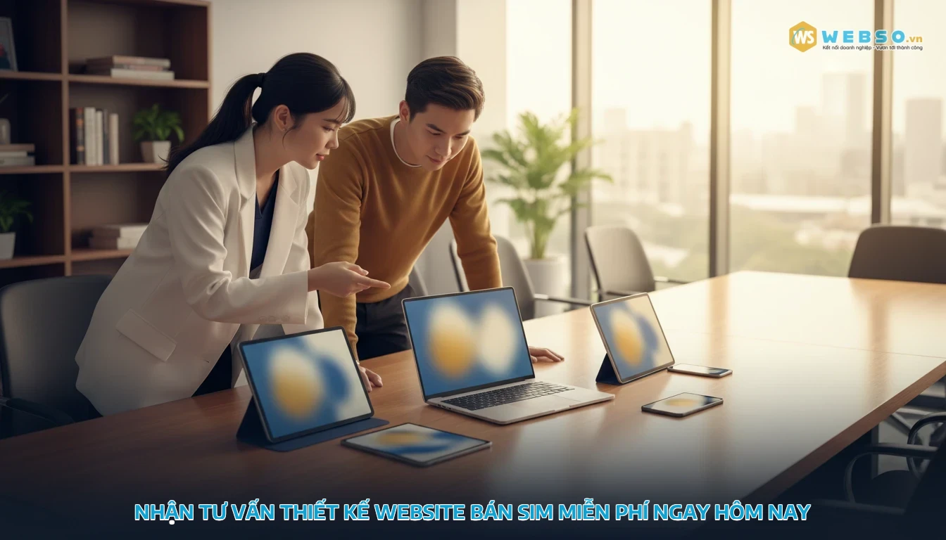 thiết kế website bán sim - Nhận tư vấn thiết kế website bán sim miễn phí ngay hôm nay