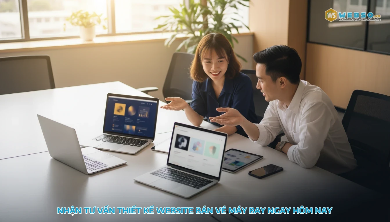 thiết kế website bán vé máy bay - Nhận tư vấn thiết kế website bán vé máy bay ngay hôm nay