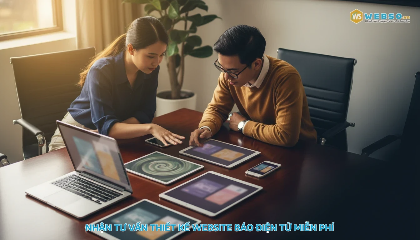 thiết kế website báo điện tử - Nhận tư vấn thiết kế website báo điện tử miễn phí