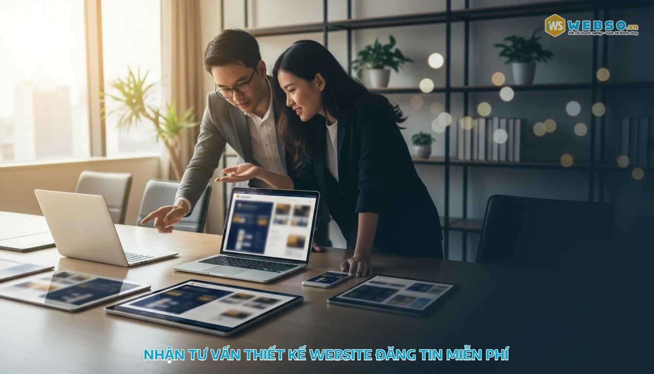 thiết kế website đăng tin - Nhận tư vấn thiết kế website đăng tin miễn phí