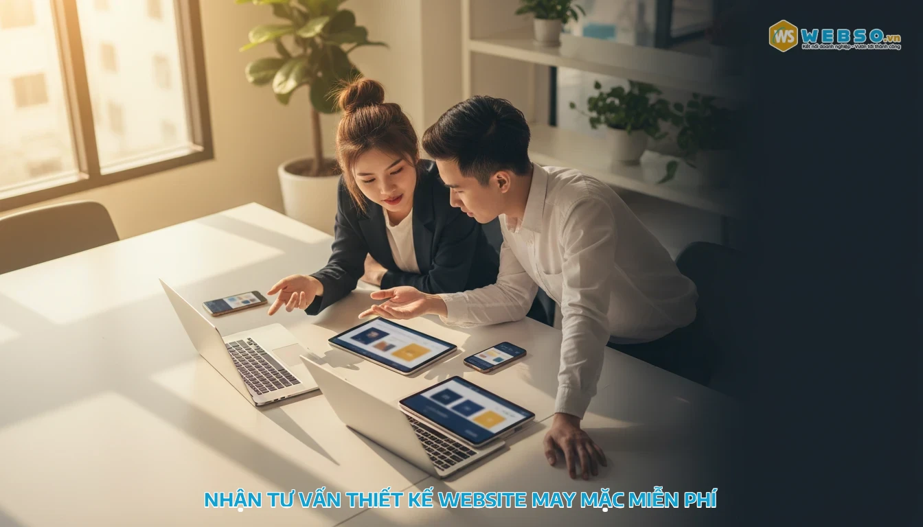 thiết kế website may mặc - Nhận Tư Vấn Thiết Kế Website May Mặc Miễn Phí