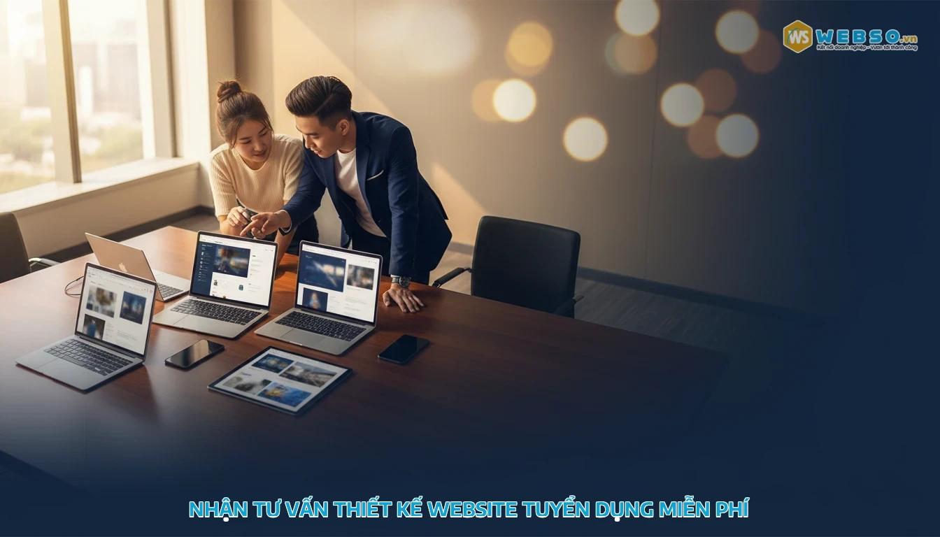 thiết kế website tuyển dụng - Nhận tư vấn thiết kế website tuyển dụng miễn phí