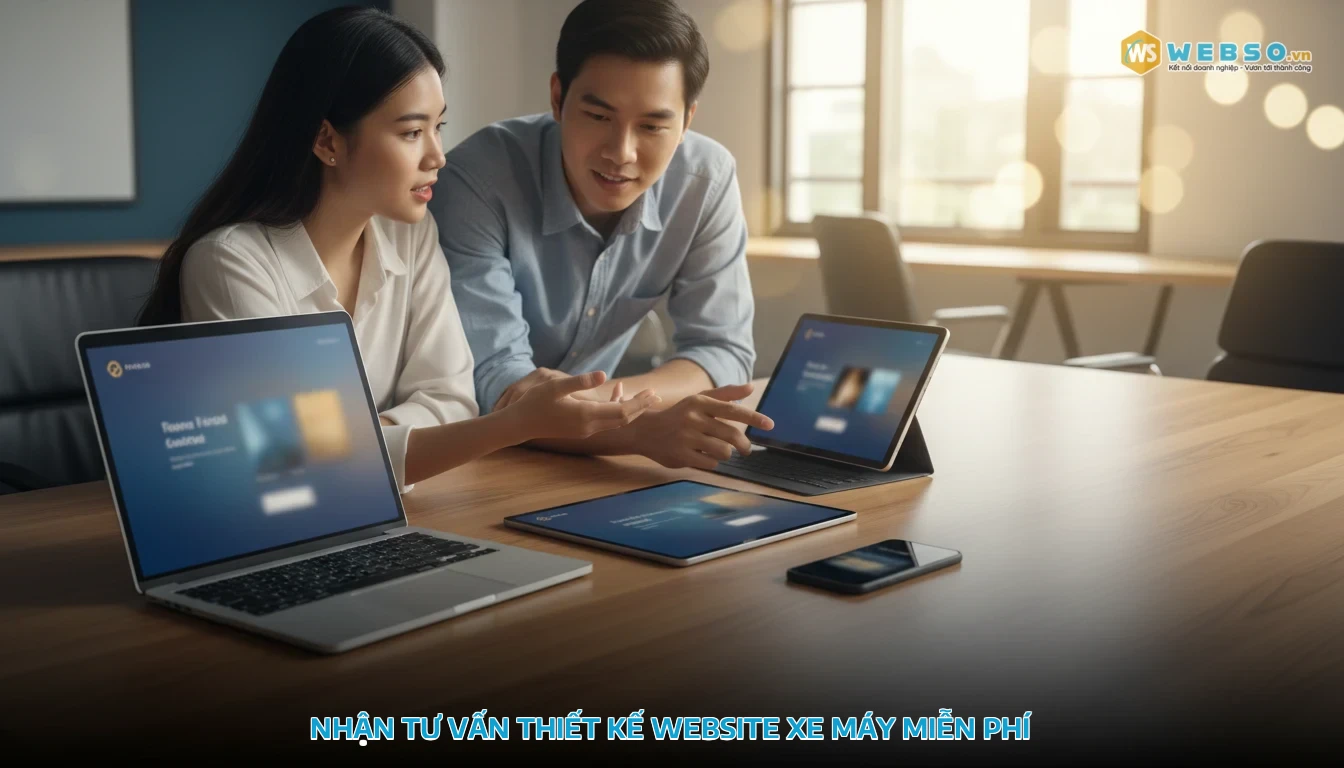 thiết kế website xe máy - Nhận tư vấn thiết kế website xe máy miễn phí