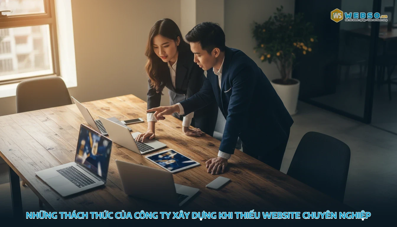thiết kế website ngành xây dựng - Những thách thức của công ty xây dựng khi thiếu website chuyên nghiệp