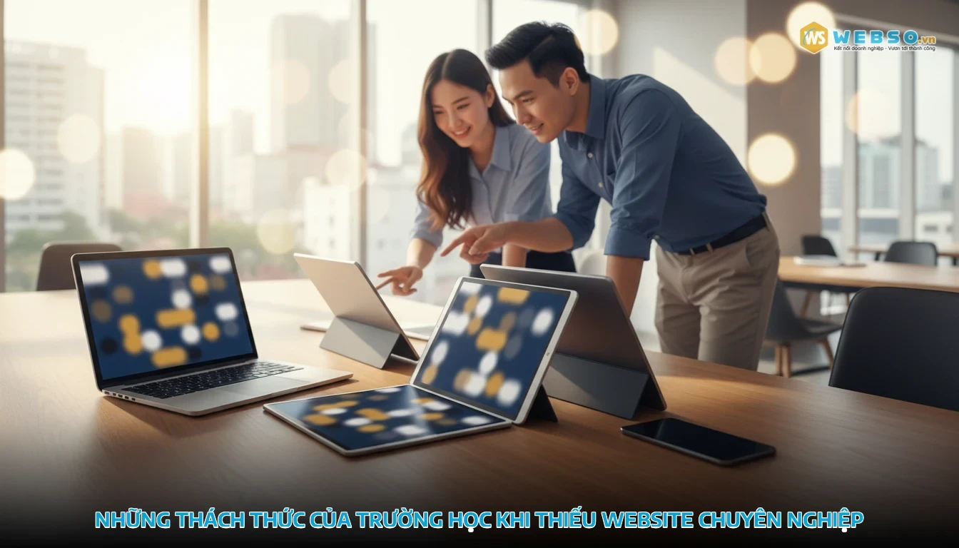 thiết kế website trường học - Những Thách Thức Của Trường Học Khi Thiếu Website Chuyên Nghiệp