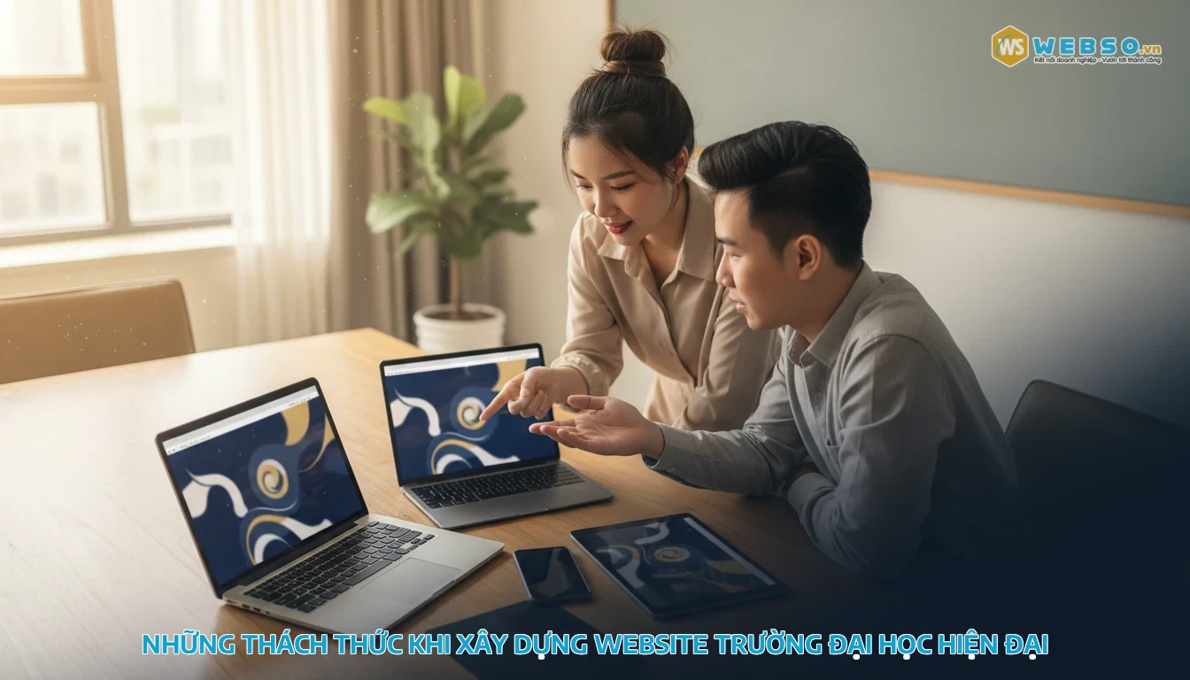thiết kế website trường đại học - Những thách thức khi xây dựng website trường đại học hiện đại
