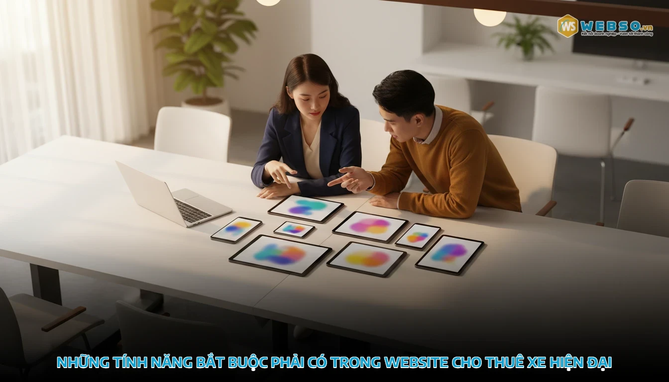 thiết kế web cho thuê xe - Những tính năng bắt buộc phải có trong website cho thuê xe hiện đại