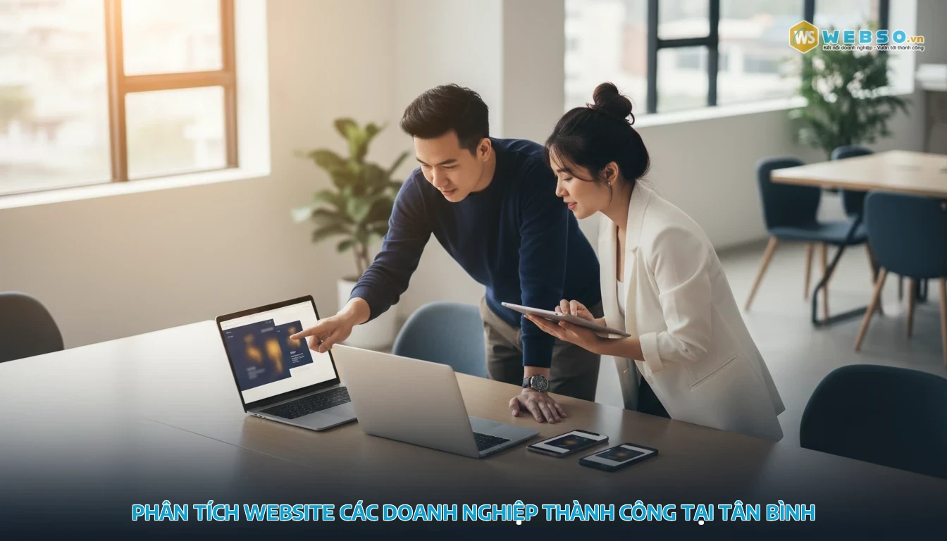 thiết kế web tân bình - So Sánh Website Thành Công Của Doanh Nghiệp Tân Bình