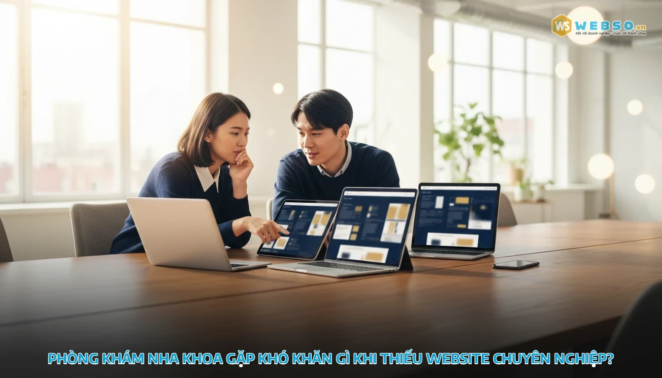 thiết kế website nha khoa - Phòng khám nha khoa gặp khó khăn gì khi thiếu website chuyên nghiệp?