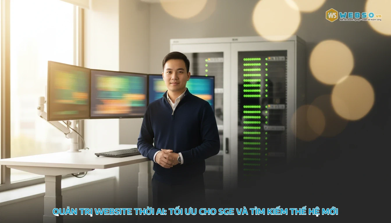 quản trị website - Quản trị website thời AI: tối ưu cho SGE và tìm kiếm thế hệ mới