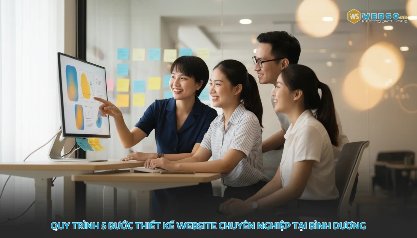 thiết kế web bình dương - Quy Trình 5 Bước Thiết Kế Website Chuyên Nghiệp