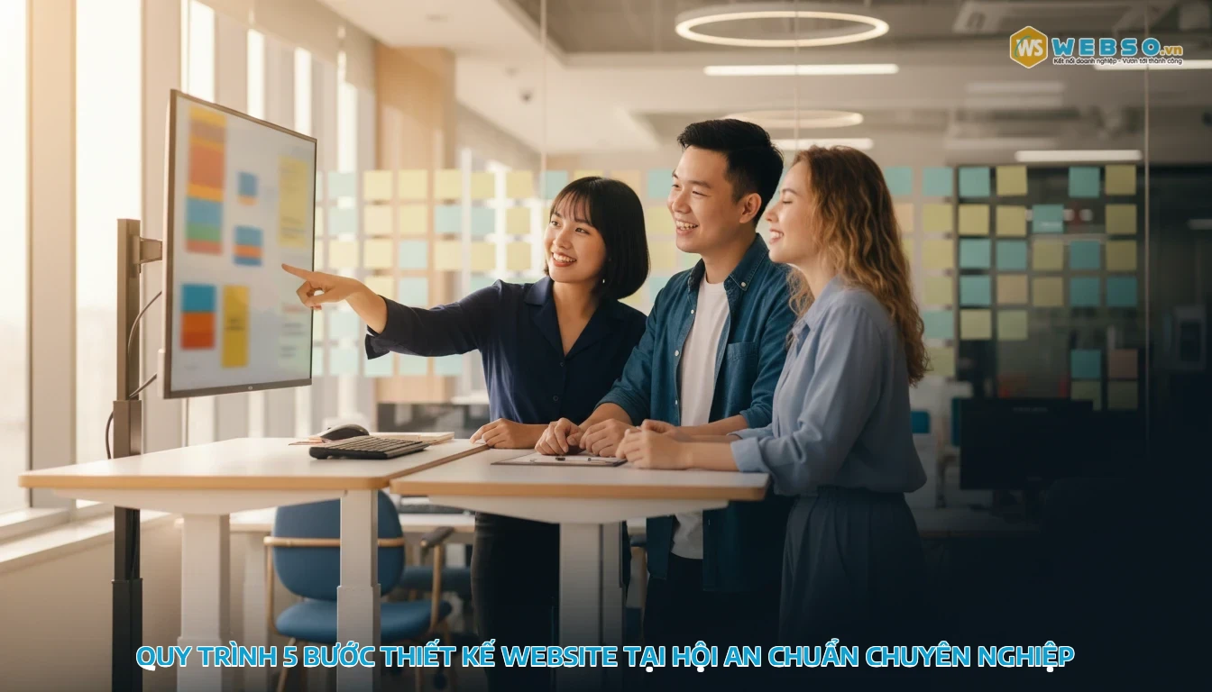 thiết kế website tại hội an - Quy trình 5 bước thiết kế website tại Hội An chuẩn chuyên nghiệp