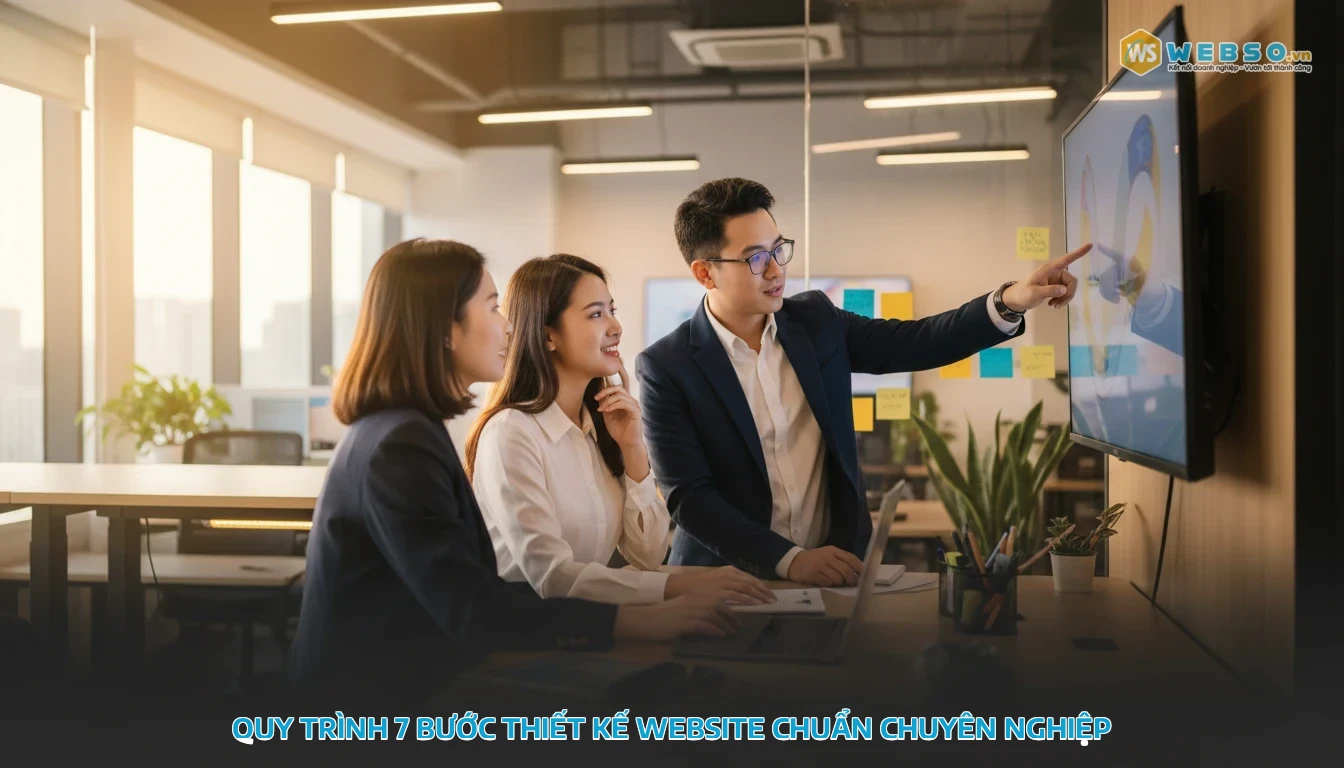 thiết kế website nha trang - Quy Trình 7 Bước Thiết Kế Website Chuẩn Chuyên Nghiệp