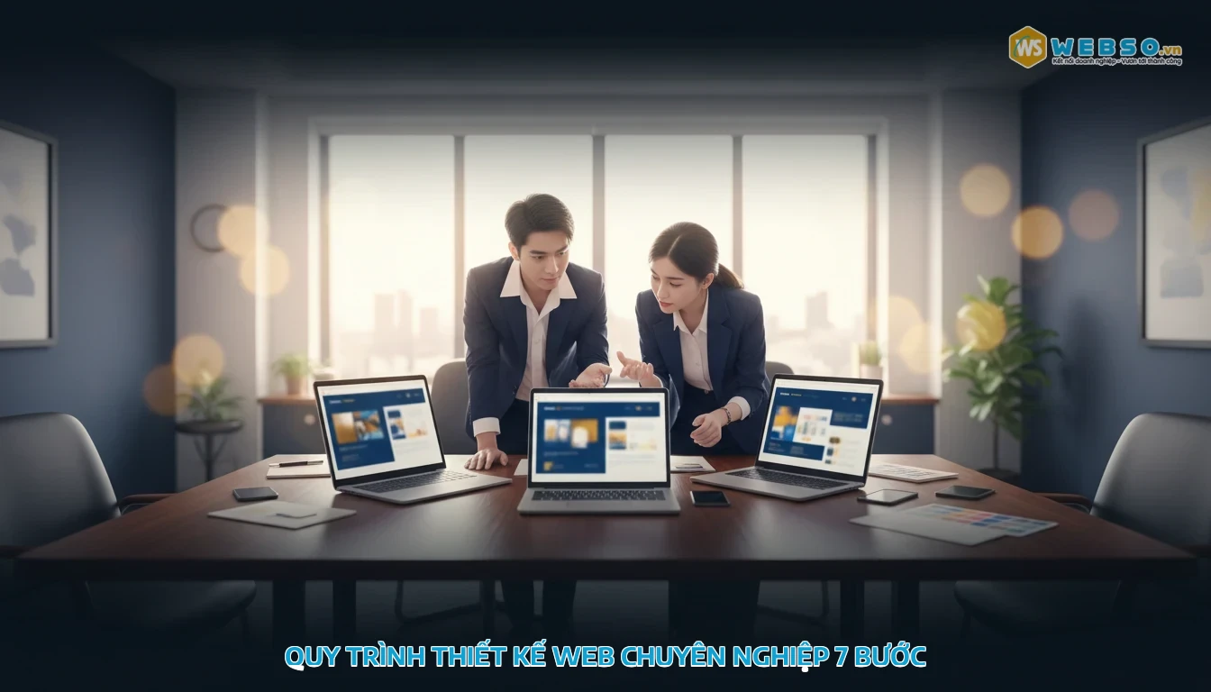 thiết kế web hcm - Quy Trình Thiết Kế Web Chuyên Nghiệp 7 Bước