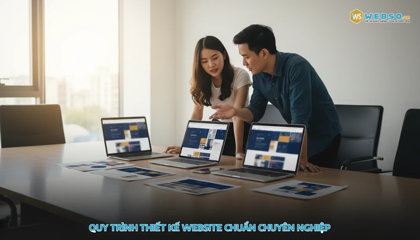 thiết kế web đồng nai - Quy Trình Thiết Kế Website Chuẩn Chuyên Nghiệp