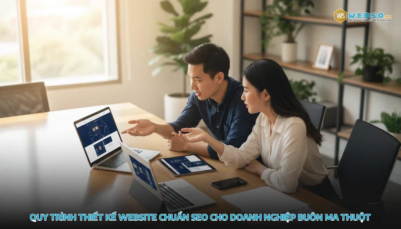 thiết kế web buôn ma thuột - Quy trình thiết kế website chuẩn SEO cho doanh nghiệp Buôn Ma Thuột