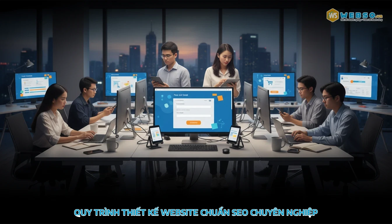 Thiết kế website chuẩn seo - Quy trình thiết kế website chuẩn SEO chuyên nghiệp