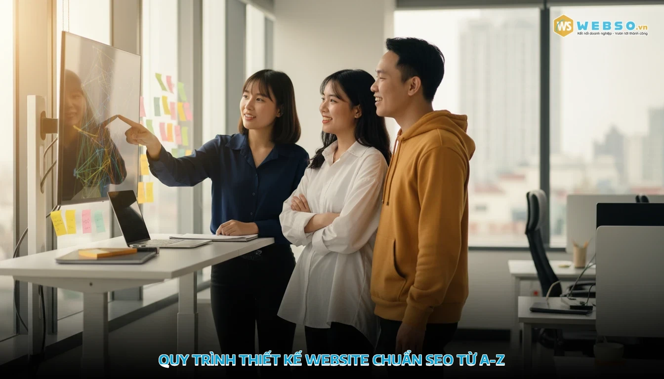 thiết kế website cà mau - Quy trình thiết kế website chuẩn SEO từ A-Z
