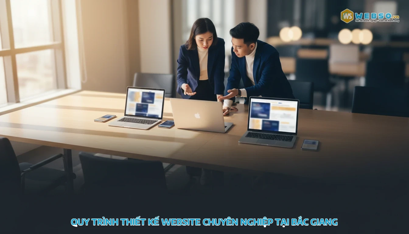 thiết kế web bắc giang - Quy Trình Thiết Kế Website Chuyên Nghiệp Tại Bắc Giang