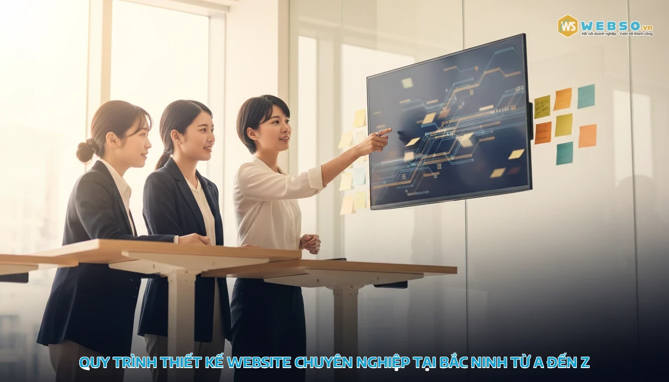 thiết kế website tại bắc ninh - Quy trình thiết kế website chuyên nghiệp tại Bắc Ninh từ A đến Z
