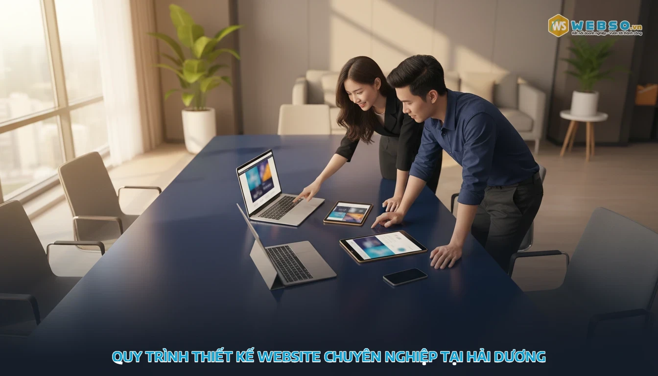 thiết kế website tại hải dương - Quy trình thiết kế website chuyên nghiệp tại Hải Dương