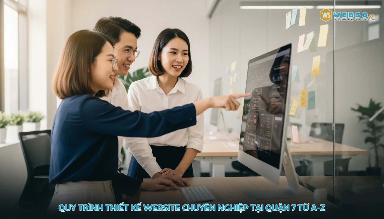 thiết kế web quận 7 - Quy trình thiết kế website chuyên nghiệp tại Quận 7 từ A-Z