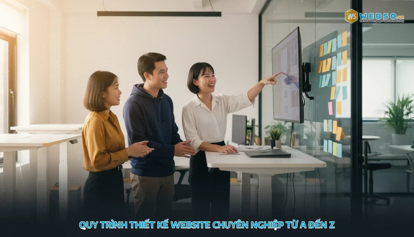 thiết kế website tại tuyên quang - Quy trình thiết kế website chuyên nghiệp từ A đến Z
