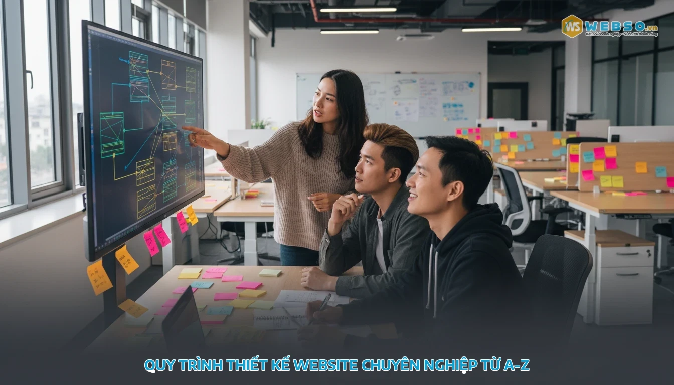 thiết kế web đà nẵng - Quy trình thiết kế website chuyên nghiệp từ A-Z