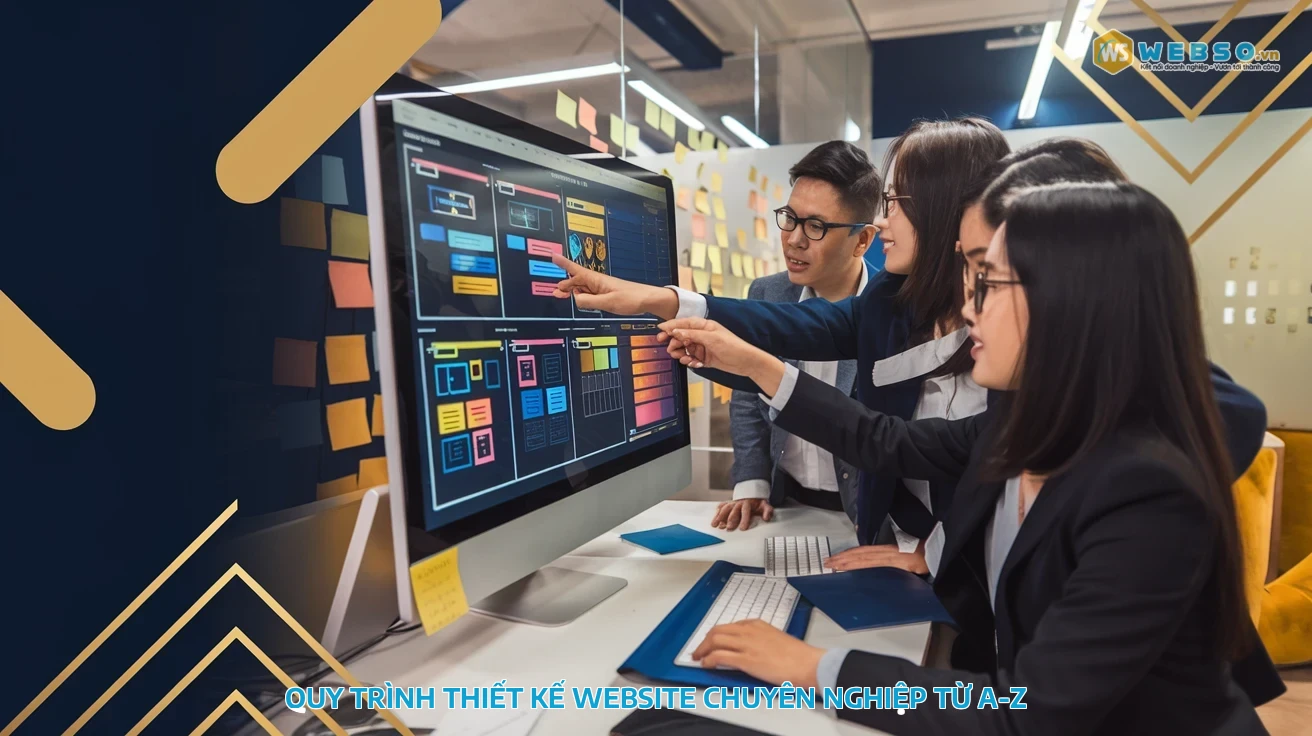 thiết kế website quảng ninh - Quy trình thiết kế website chuyên nghiệp từ A-Z