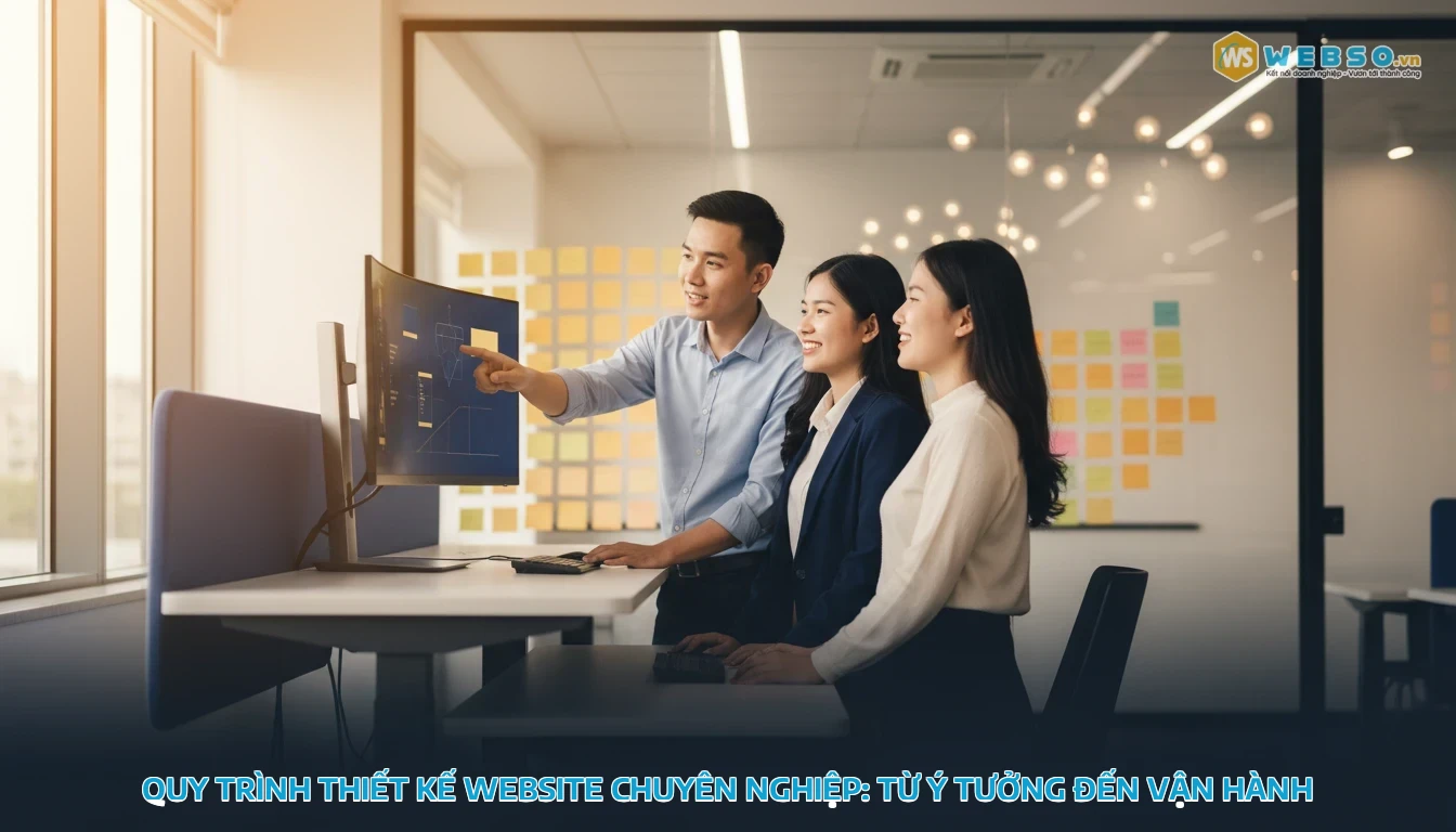 thiết kế web tại phú thọ - Quy Trình Thiết Kế Website Chuyên Nghiệp: Từ Ý Tưởng Đến Vận Hành