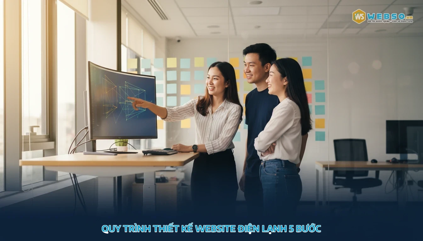 thiết kế website điện lạnh - Quy Trình Thiết Kế Website Điện Lạnh 5 Bước