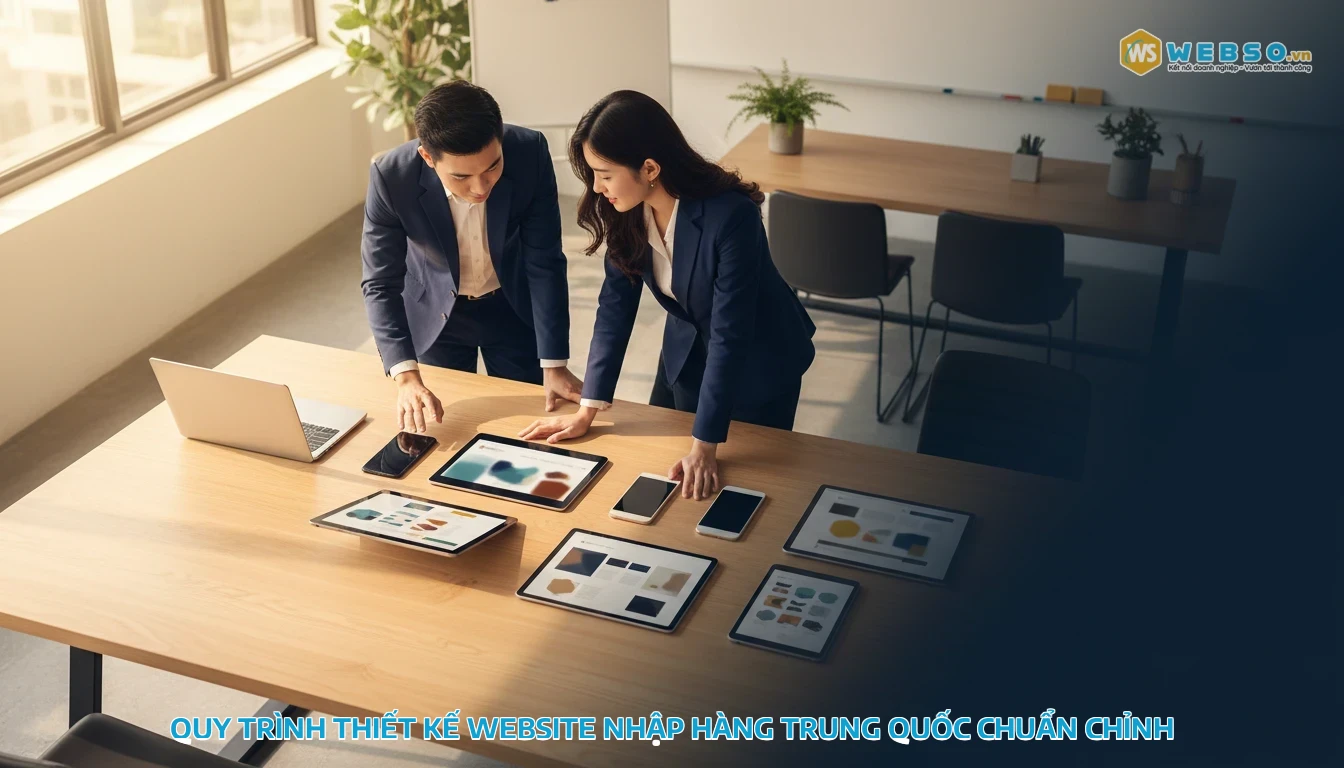 thiết kế website nhập hàng trung quốc - Quy Trình Thiết Kế Website Nhập Hàng Trung Quốc Chuẩn Chỉnh