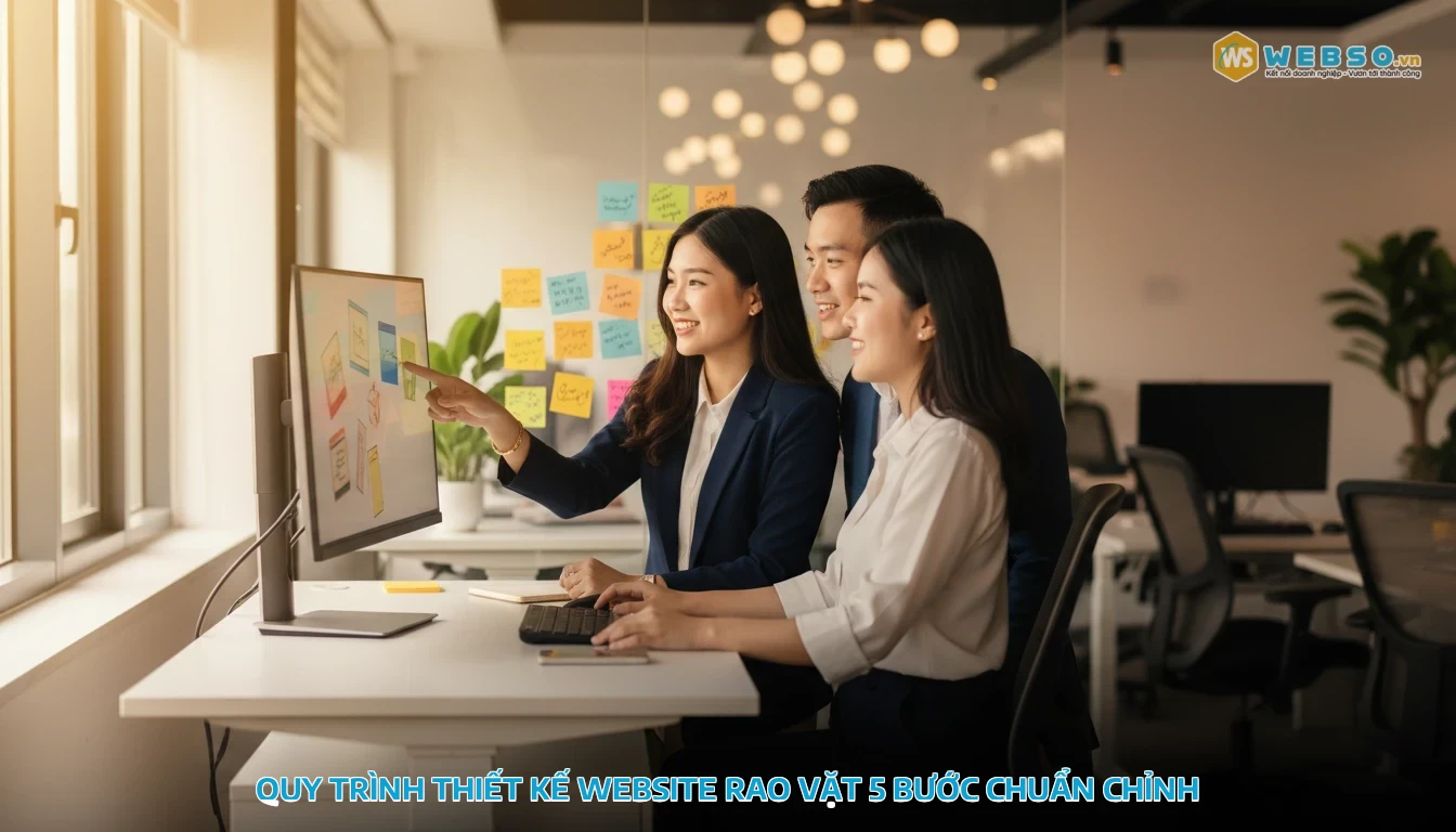 thiết kế website rao vặt - Quy trình thiết kế website rao vặt 5 bước chuẩn chỉnh