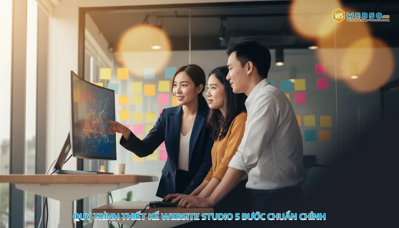 thiết kế website studio - Quy trình thiết kế website studio 5 bước chuẩn chỉnh