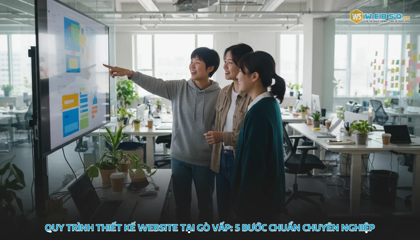 thiết kế web gò vấp - Quy Trình Thiết Kế Website Tại Gò Vấp: 5 Bước Chuẩn Chuyên Nghiệp