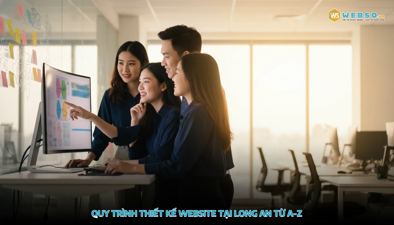 thiết kế website long an - Quy trình thiết kế website chuẩn SEO tại Long An