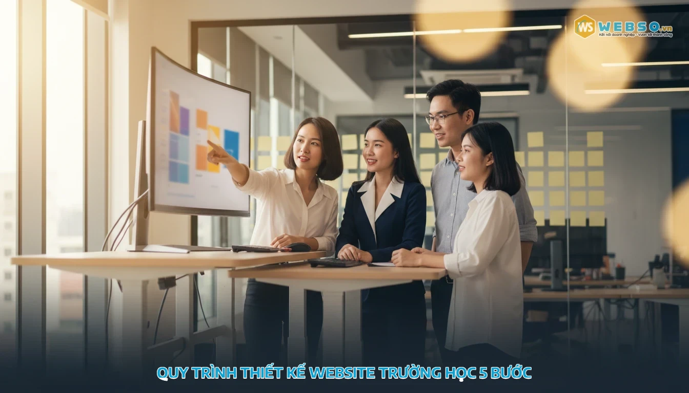 thiết kế website trường học - Quy Trình Thiết Kế Website Trường Học 5 Bước