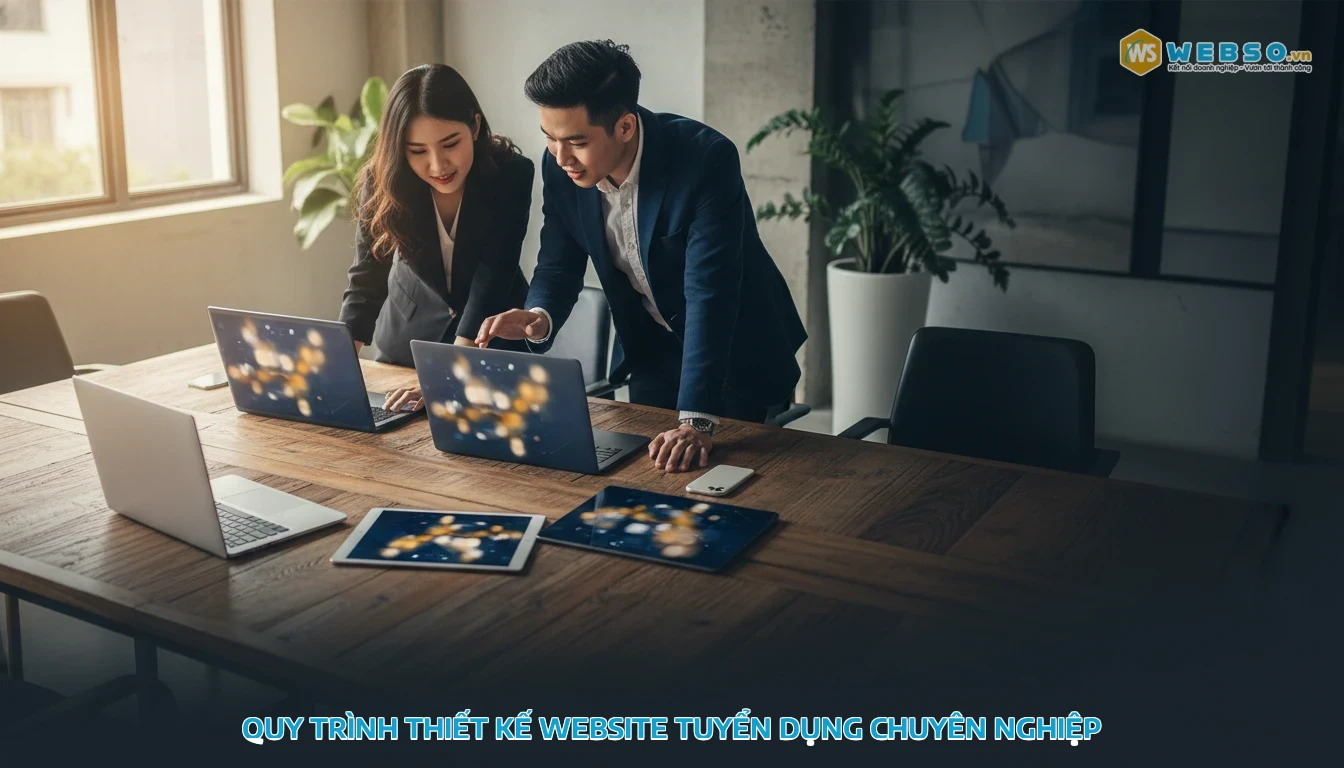 thiết kế website tuyển dụng - Quy trình thiết kế website tuyển dụng chuyên nghiệp