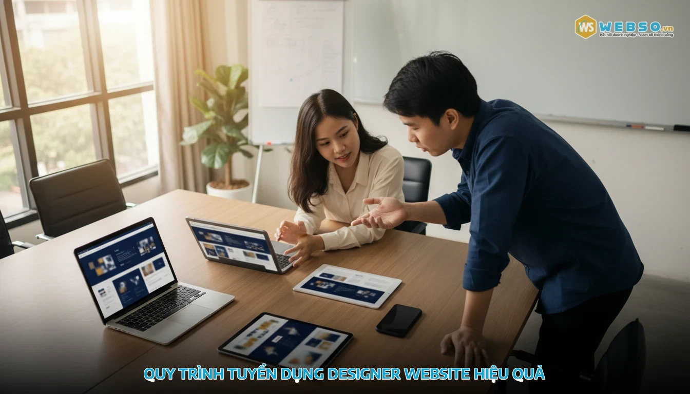 cần người thiết kế website - Quy Trình Tuyển Dụng Designer Website Hiệu Quả