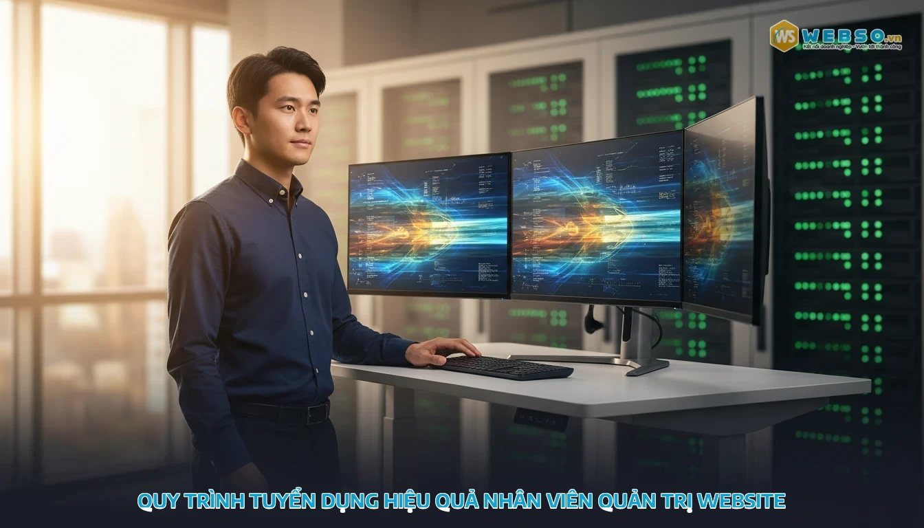 tuyển dụng nhân viên quản trị website - Quy trình tuyển dụng hiệu quả nhân viên quản trị website