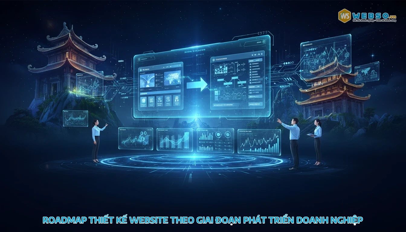 thiết kế website tại thanh hóa - Roadmap Thiết Kế Website Theo Giai Đoạn Phát Triển Doanh Nghiệp