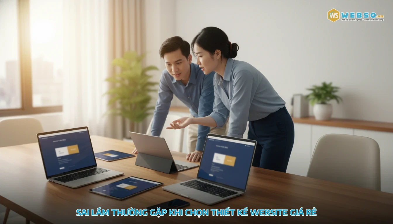thiết kế website giá rẻ tại phú yên - Sai lầm thường gặp khi chọn thiết kế website giá rẻ