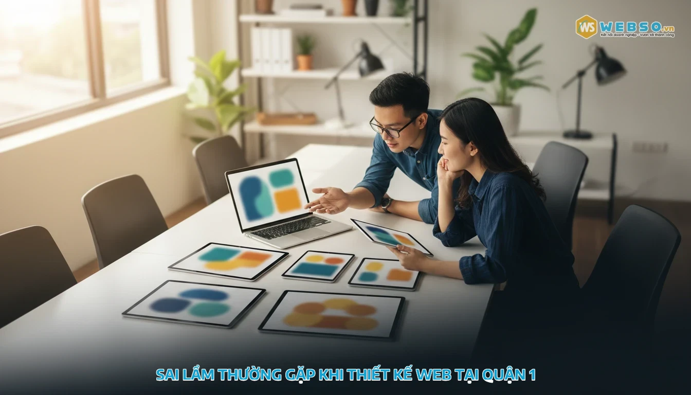 thiết kế web quận 1 - Sai lầm thường gặp khi thiết kế web tại quận 1