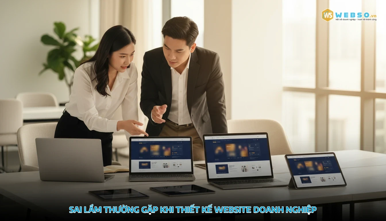 thiết kế website tại hà tĩnh - Sai Lầm Thường Gặp Khi Thiết Kế Website Doanh Nghiệp