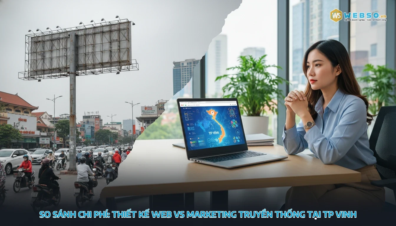 thiết kế web tại tp vinh - So Sánh Chi Phí: Thiết Kế Web vs Marketing Truyền Thống Tại TP Vinh