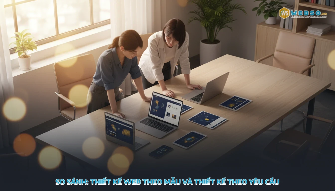 thiết kế web tại biên hòa - So Sánh: Thiết Kế Web Theo Mẫu Và Thiết Kế Theo Yêu Cầu