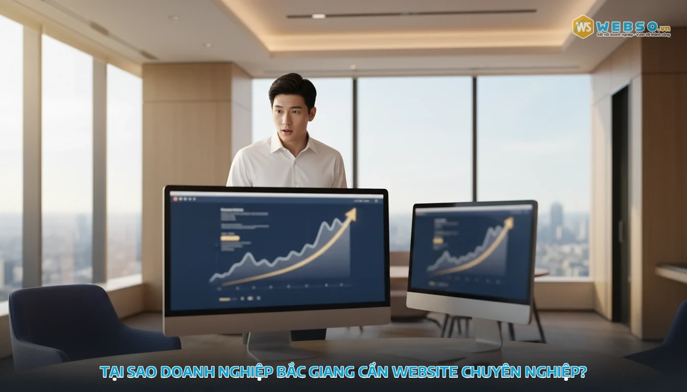 thiết kế web bắc giang - Tại Sao Doanh Nghiệp Bắc Giang Cần Website Chuyên Nghiệp?