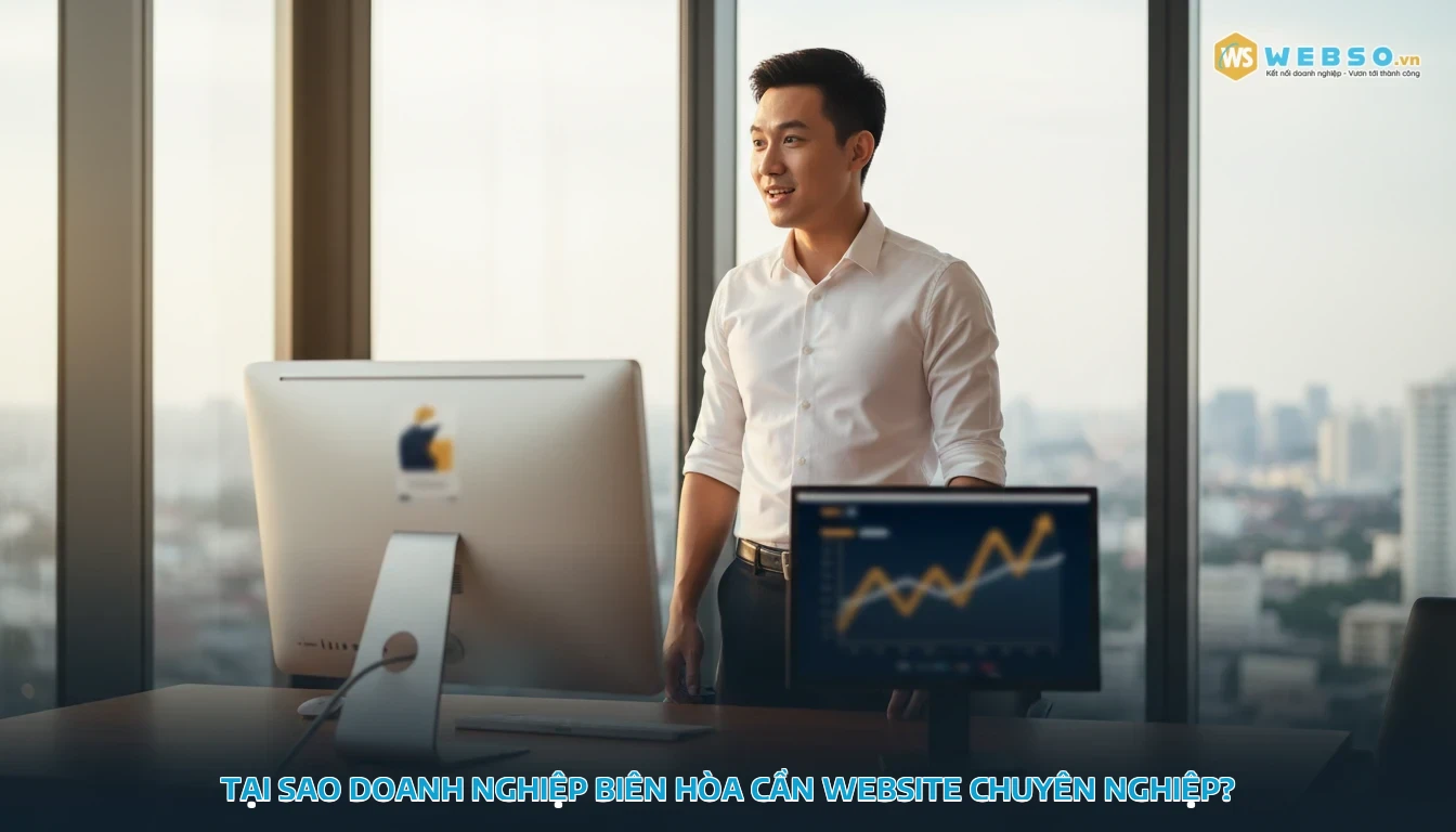 thiết kế web tại biên hòa - Tại Sao Doanh Nghiệp Biên Hòa Cần Website Chuyên Nghiệp?