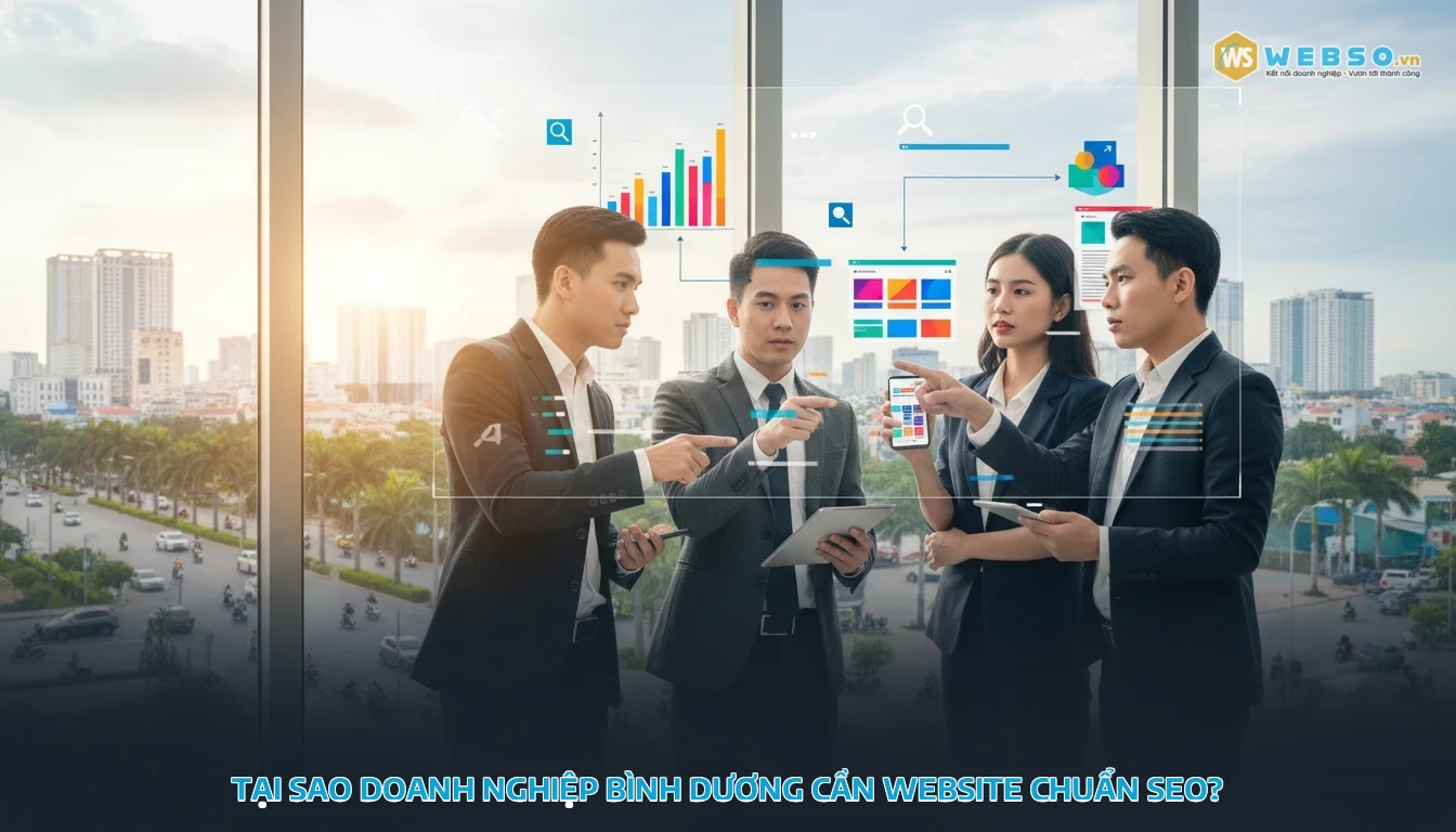thiết kế web bình dương - Tại Sao Doanh Nghiệp Bình Dương Cần Website Chuẩn SEO?