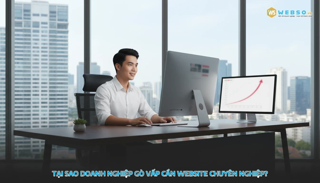 thiết kế web gò vấp - Tại Sao Doanh Nghiệp Gò Vấp Cần Website Chuyên Nghiệp?
